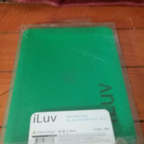 NEW iLuv Silicone Case for iPad Green ICC801 - Picture 2 of 2